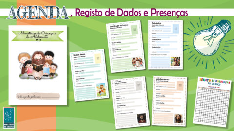 Agenda – Registo de dados e presenças