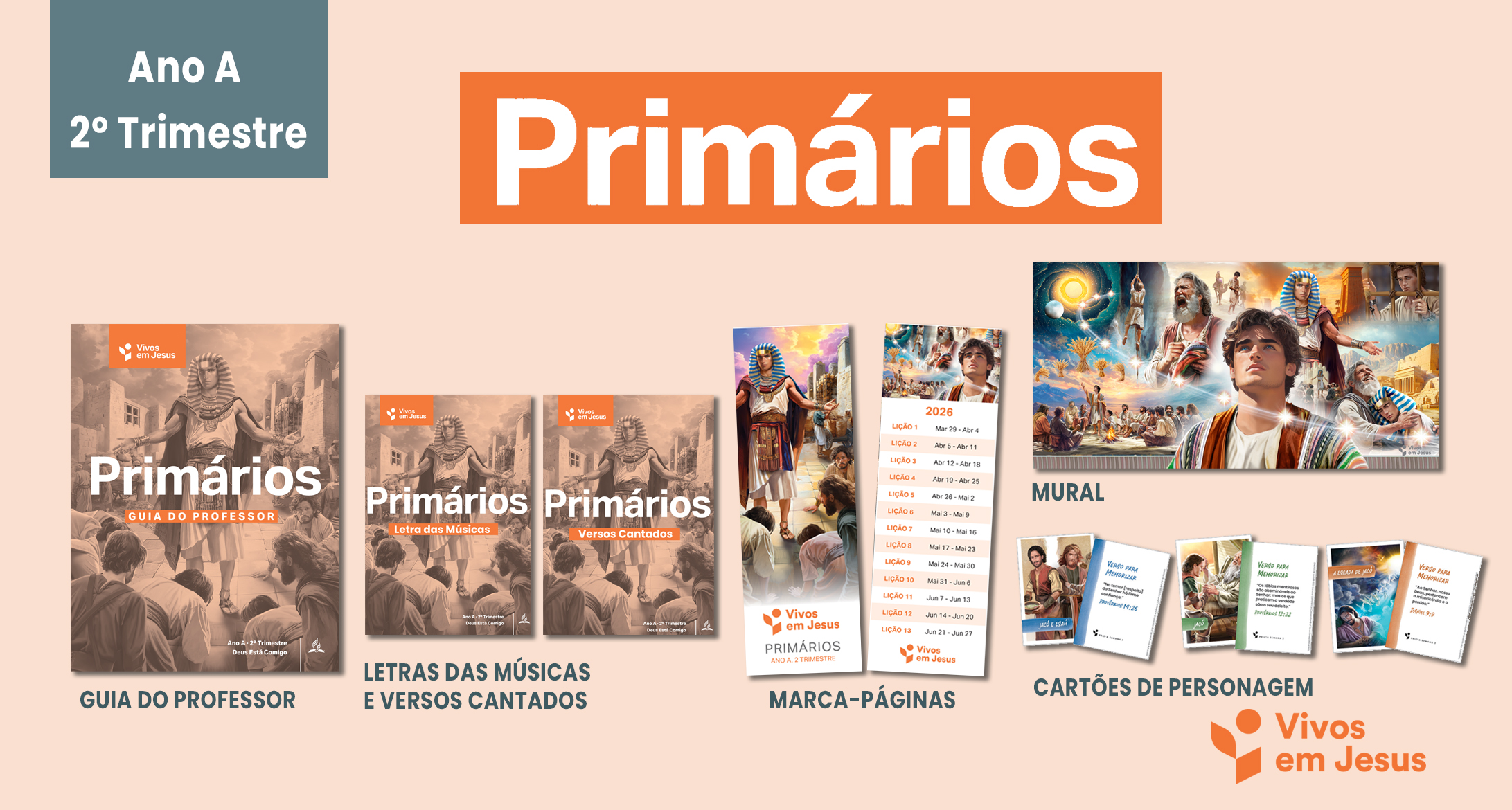 Recursos | Primários | Ano A - 2.ºT | Vivos em Jesus